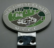 badge Morgan : New Forrest Centre MSCC (white Horses) 6ex.